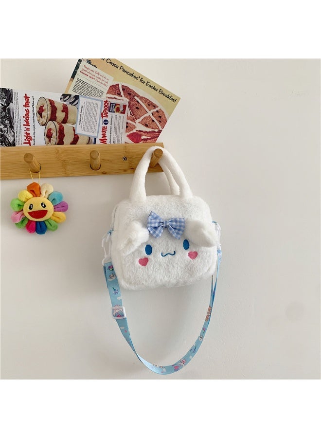 Sanrio Sanrio Plush cartoon small square bag hand-held crossbody toy bag  - Image 5
