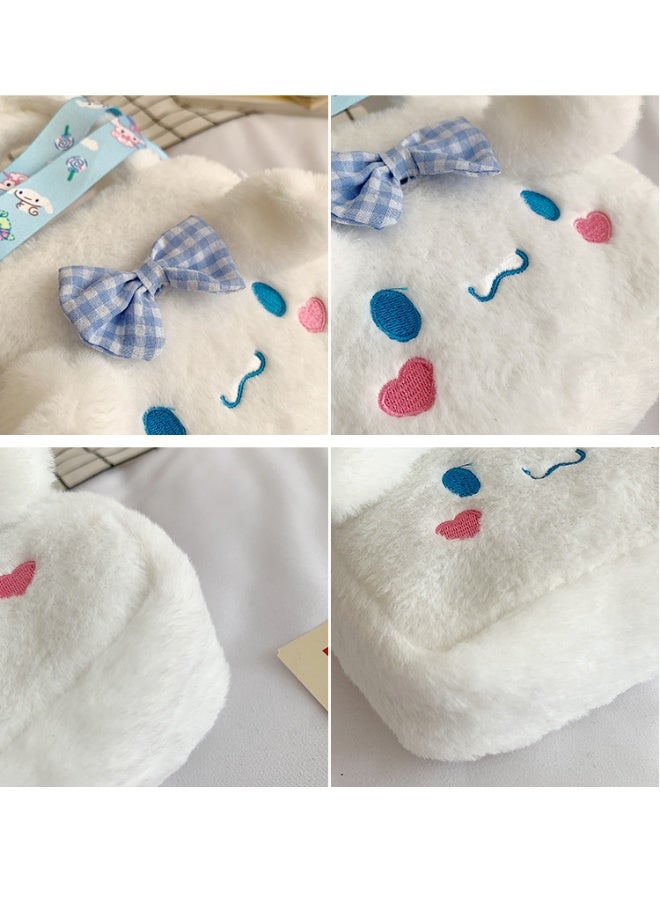 Sanrio Sanrio Plush cartoon small square bag hand-held crossbody toy bag  - Image 3