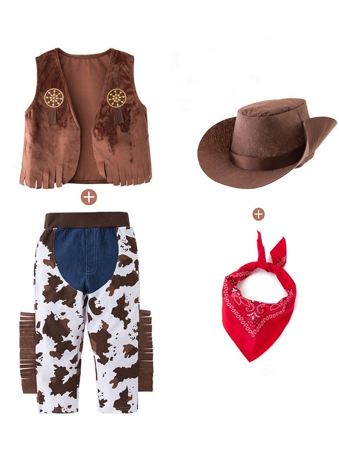 Beauenty Toy Story Costume for Kids children's denim clothing - Image 1