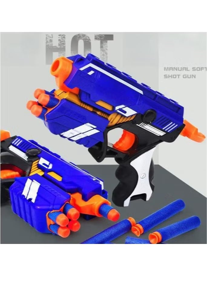 MIXDE Outdoor Toy Manual Soft Bullet Children's Toy Gun Suitable For Backyard Games For Boys Girls - Image 3