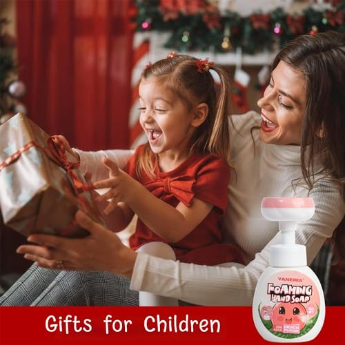 VANERIA Kids Foaming Hand SoapFlower StampMoisturizing and Gentle Hand Soap for BabyKids and Adults with Sensitive Skin 250ml845 Fl Oz - Image 3
