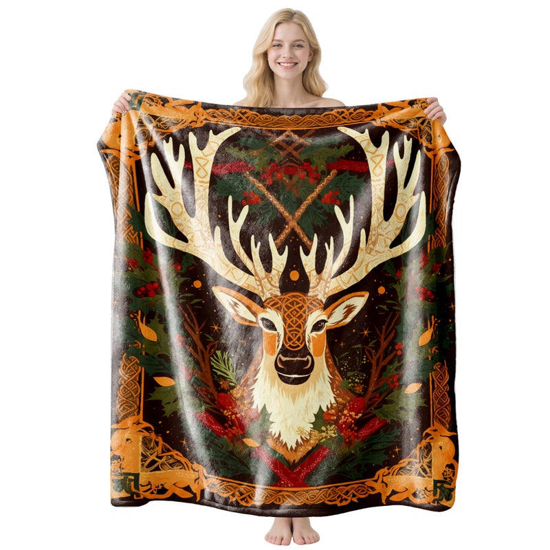 Christmas Limited Flannel Blanket 130*150/150*200 200+ Ready Stock, Minimum Order Of One Piece, Exclusively For Supply - Image 2