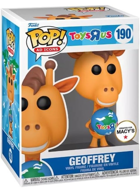 Funko Pop! Ad Icons: Toys R Us - Geoffrey with Globe Macy's Exclusive