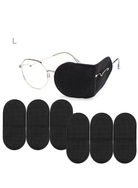 6 عبوات من رقع العين للأطفال والرجال والنساء