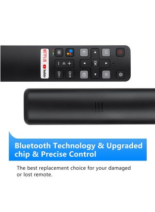 بديل صوتي لجهاز التحكم عن بعد TCL-Android-TV، RC802V جديد مطور لأجهزة التلفاز الذكية TCL مع وظيفة Google Voice، مع Netflix، وأزرار YouTube - view 5
