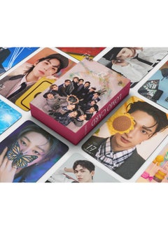 EHOME 55 Pcs SEVENTEEN New Album 17 IS RIGHT HERE Lomo Cards  - Image 1