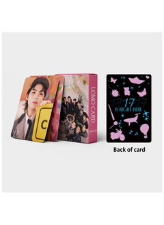 EHOME 55 Pcs SEVENTEEN New Album 17 IS RIGHT HERE Lomo Cards  - Image 3