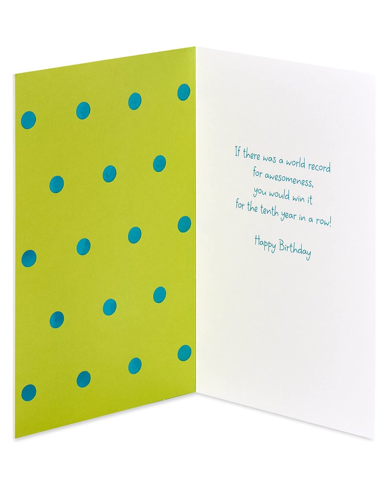American Greetings 10th Birthday Card (Big 10) - Image 2