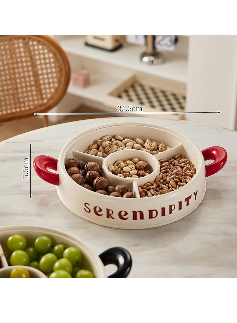 Acrylic Lid Snack Serving Tray - Image 2