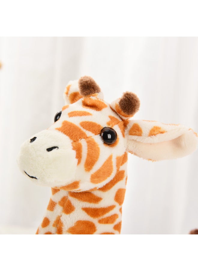 Plush Electric Simulation Giraffe Can Sing And Walk Electric Toy Pet Stall Night Market Hot Wholesale-Color:Music Giraffe [Orange]]  - Image 4