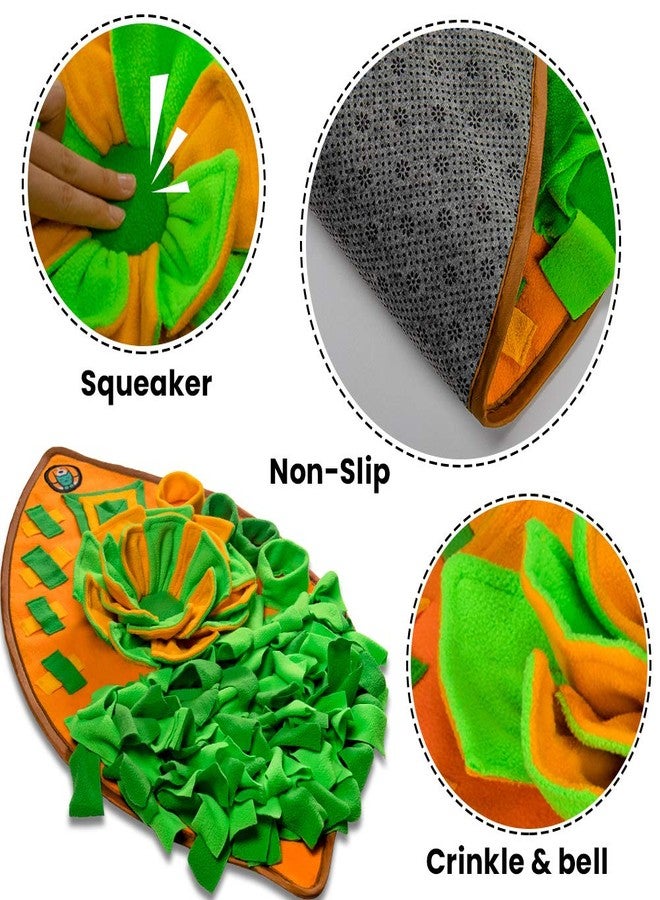 AWOOF Snuffle Mat for Dogs, Dog Cats Nosework Feeding Mat, Pet Interactive Dog Puzzle Toys Encourages Natural Foraging Skills for Training and Stress Relief - Image 2