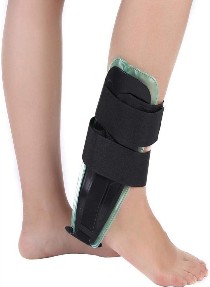 Premium Air Stirrup Ankle Brace Stabilizer with Air and Gel Cold Therapy - One Size, Unisex - Image 5