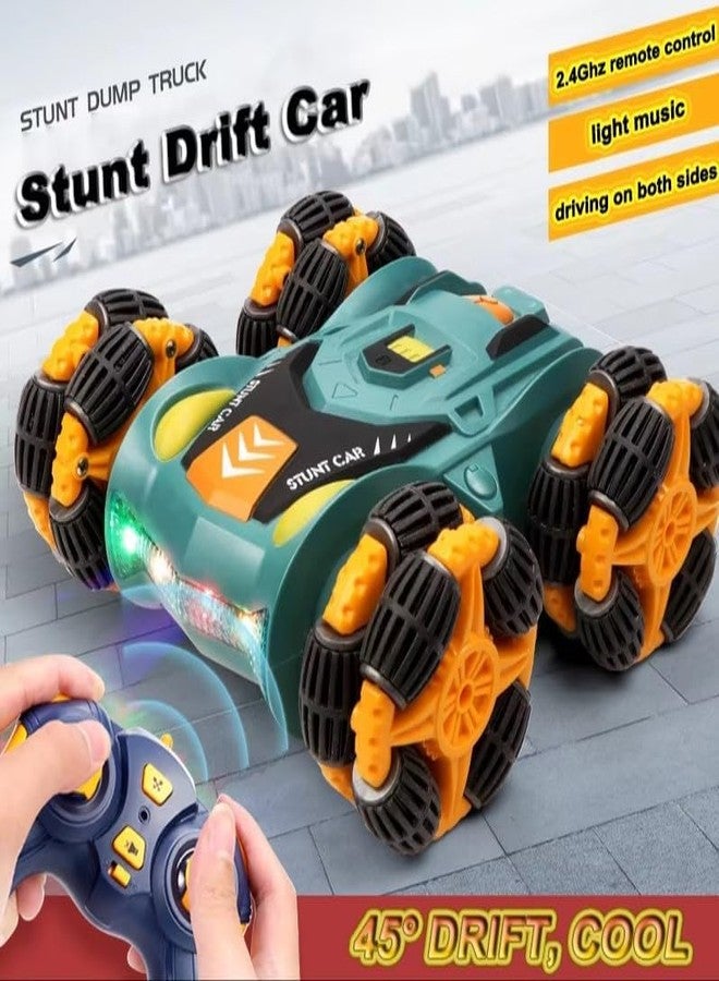 codally RC Drift Car - 2.4GHz High-Speed Off-Road Stunt Car with 360° Spins, Flips & Double-Sided Drive | Kids Toy Vehicle - Image 4