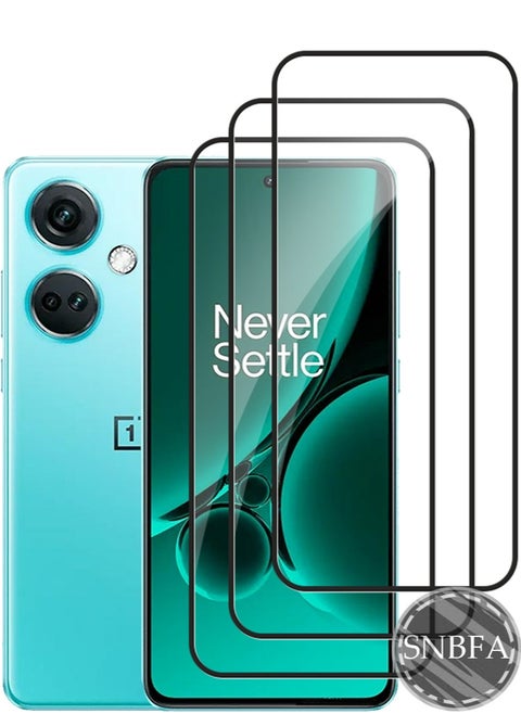3 PCS Tempered Glass Screen Protector for OnePlus Nord CE 3 Lite, [9H Hardness] [Bubble Free] [Shatterproof][Anti Scratch ] Clear