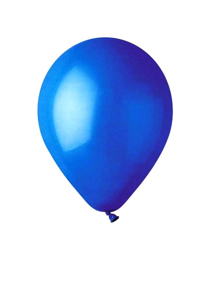 PARTY FUN Metallic Balloon 12 Inch Dark Blue Color 40 pcs - Image 2