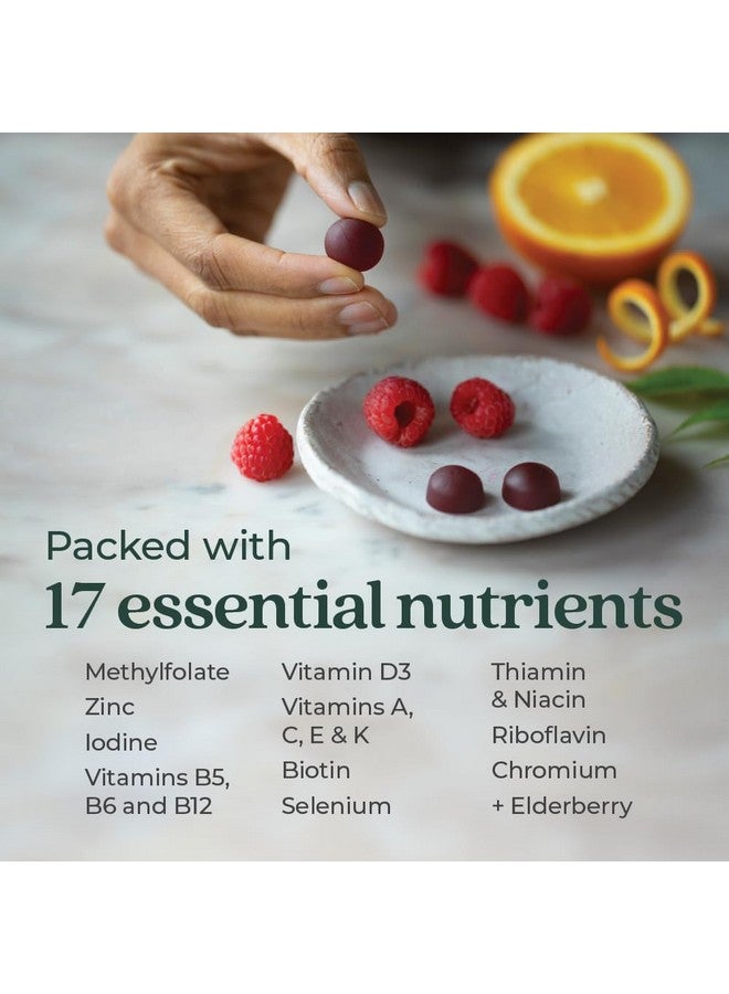 New Chapter Men’s Multivitamin Gummies, 66% Less Sugar, Men’s Gummy Vitamins with Vitamin C, D3 & Zinc, Non-GMO, Gluten Free, Berry-Citrus, 75ct - Image 2