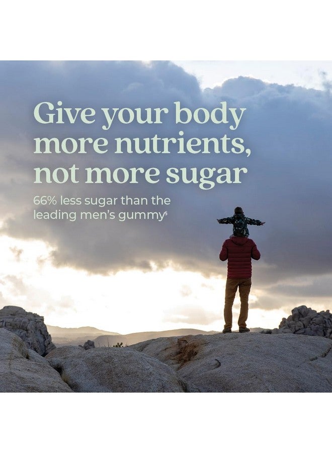 New Chapter Men’s Multivitamin Gummies, 66% Less Sugar, Men’s Gummy Vitamins with Vitamin C, D3 & Zinc, Non-GMO, Gluten Free, Berry-Citrus, 75ct - Image 3