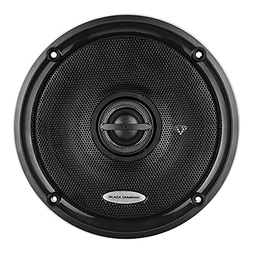 BLACK DIAMOND DIA-65.2 6.5" Car Coaxial Speakers 2 Way 120 Watts 4-Ohm Stereo Replacement Upgraded 6.5 Door Speakers - Removable Grill Included (Sold in Pairs) - Image 5