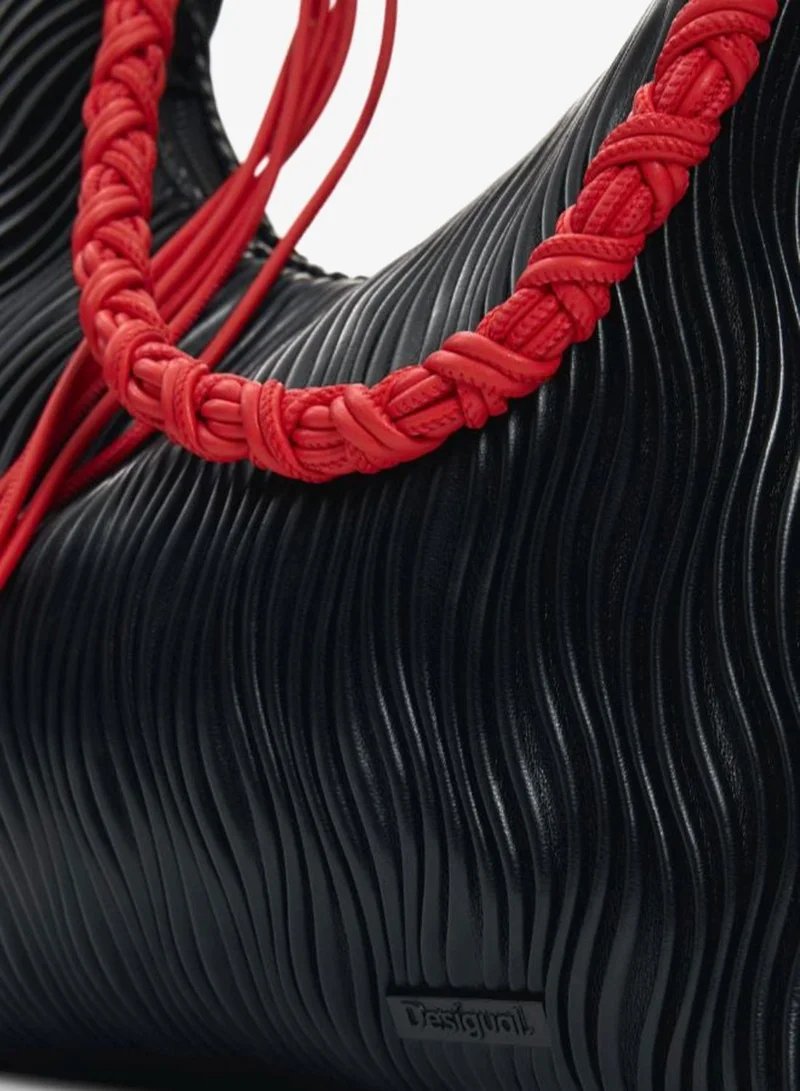 DESIGUAL Black Medium embossed bag for Women | Best Price UAE