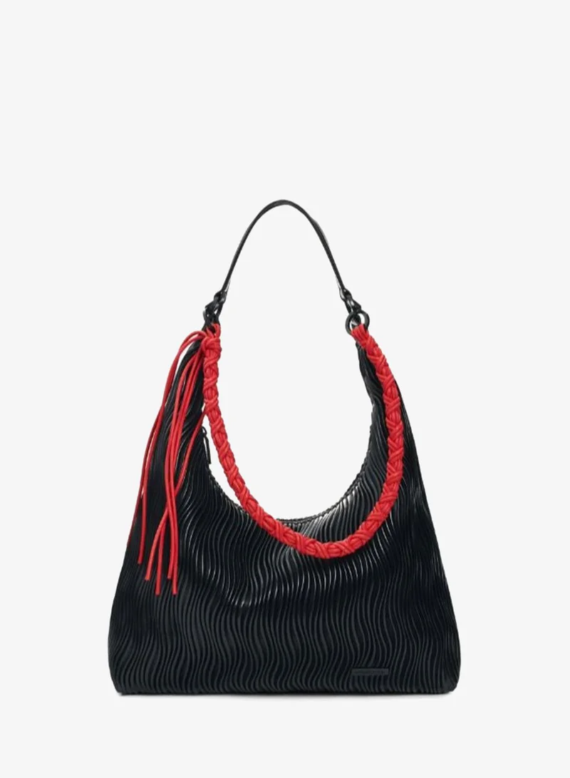 DESIGUAL Medium embossed bag