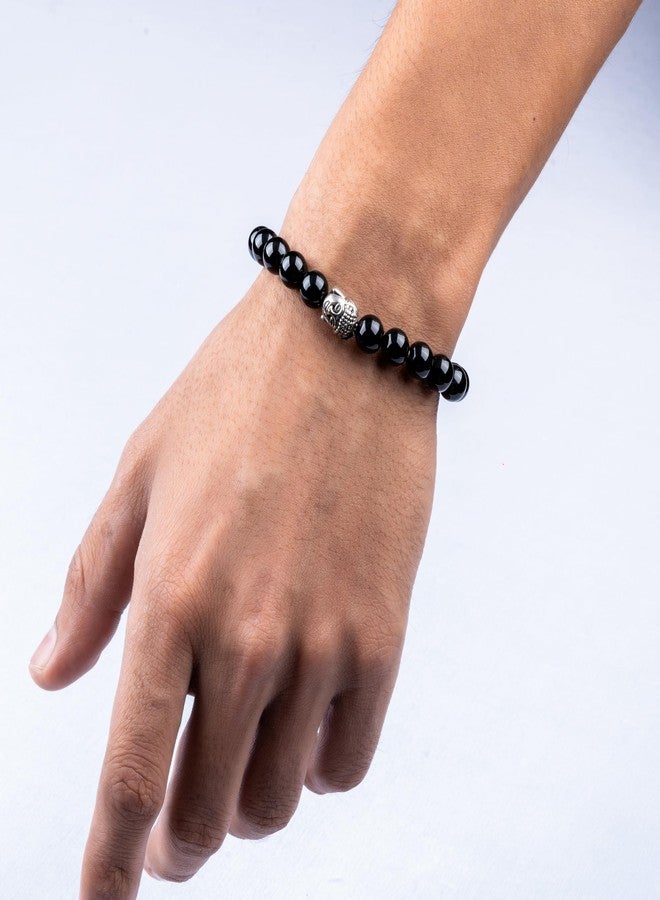 Astrotalk Black Tourmaline Bracelet | Powerful Healing Crystal bracelets | Unisex Astrology Bracelet for Men & Women | Crystal Energy | Certificate of Authenticity - Image 3