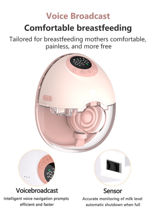 Wearable Electric Breast Pump – Hands-Free, Voice Broadcast, 4 Modes & 12 Levels, Low Noise, Smart LED Display - pzsku/ZECB9F258AB39C039793BZ/45/_/1736869723/c2c43feb-dfb4-42f9-a2d7-723b14dccef2