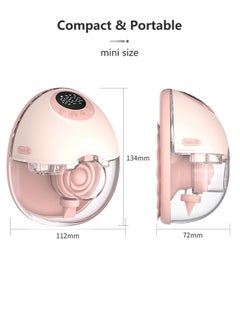 Wearable Electric Breast Pump – Hands-Free, Voice Broadcast, 4 Modes & 12 Levels, Low Noise, Smart LED Display - pzsku/ZECB9F258AB39C039793BZ/45/_/1736869782/f1c6b24c-b517-4511-bcd7-ee286b76ad00