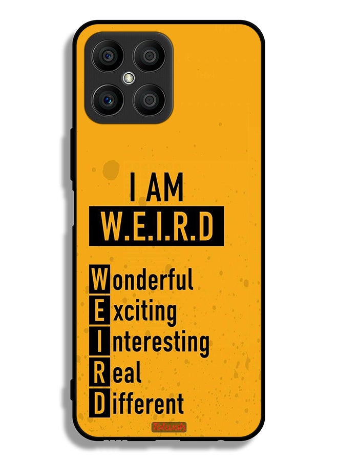 Tolwak Honor X8 4G Protective Case Cover I Am Weird - Image 2