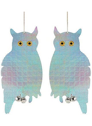 Bird Repellent Control Scare Device, Bird Repelling Owl Laser Reflective Owl Bird Repelling Owl for House and Garden Window Balcony/Orchard (2 Pieces) - pzsku/ZECBA11D72A8478315240Z/45/_/1710745932/cf76adc4-5aed-4e9e-b3fa-c52b9e0b2da1