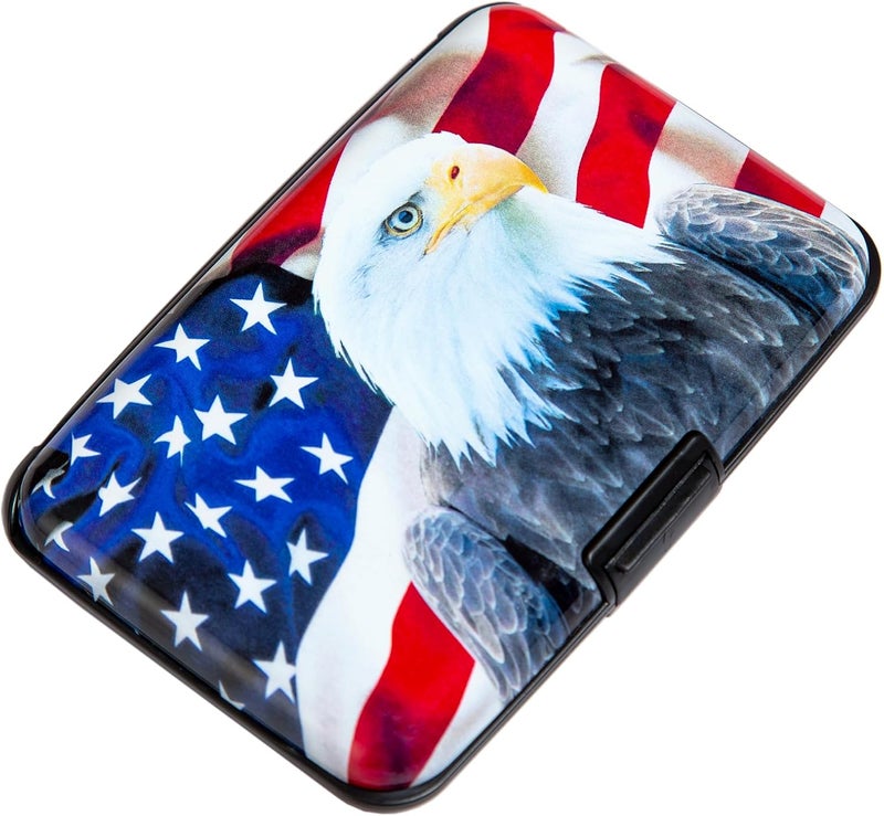 Kaabao Credit Card Holder Small RFID Blocking Wallet Business Metal Slim Mini Aluminum Hard Case for Women Men - Image 1