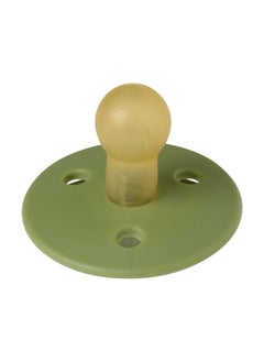 Mininor Round Pacifier Latex 0M - Grasshopper  - Image 1