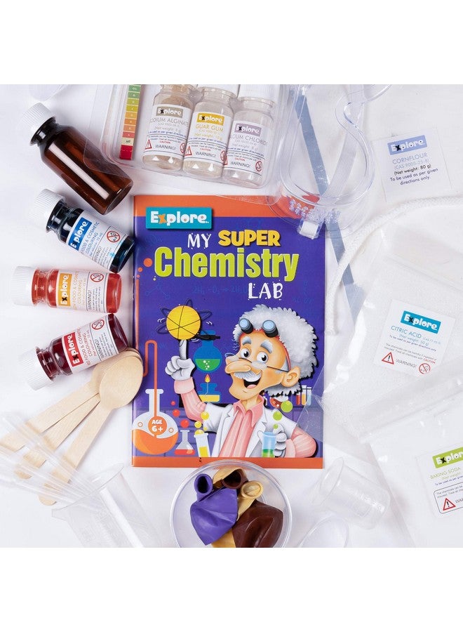 Goyal's Science Experiments STEM Learner | My Super Chemistry Lab | Learning & Educational DIY Activity Toy Kit for Ages 6+ | Safe & Non-Toxic Materials | Hands-On Science Experiments for Kids - Image 5