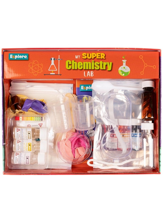 Goyal's Science Experiments STEM Learner | My Super Chemistry Lab | Learning & Educational DIY Activity Toy Kit for Ages 6+ | Safe & Non-Toxic Materials | Hands-On Science Experiments for Kids - Image 3