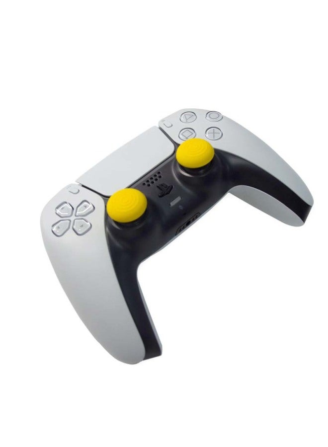 Rocker Cap Monochrome Three Ring Handle Rocker Protection Cap Suitable For XBOX Handle PS5PS4 Handle Silicone Non-slip-Product Color:Black  - Image 5