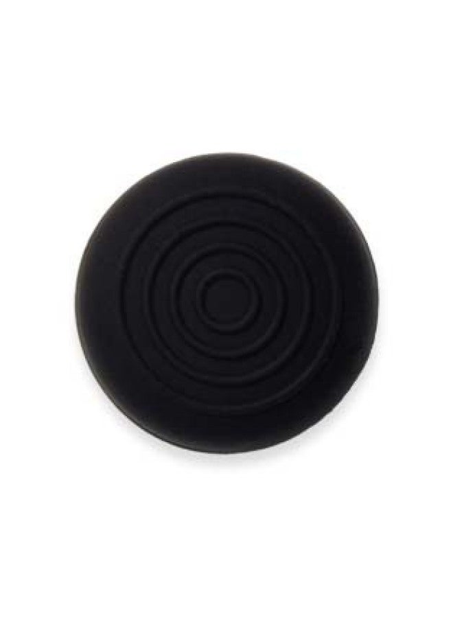 Rocker Cap Monochrome Three Ring Handle Rocker Protection Cap Suitable For XBOX Handle PS5PS4 Handle Silicone Non-slip-Product Color:Black  - Image 1