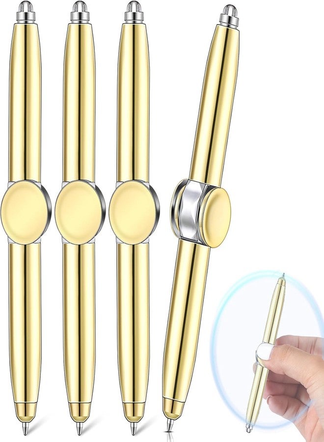 HEBEZON Fidget Pen | Spinning Ballpen | Multi-Functional Ballpoint | Unique Office & School Desk Toy | Smooth Writing Pen with Fidget Spinner Function for Relaxation & Concentration (5) - Image 1
