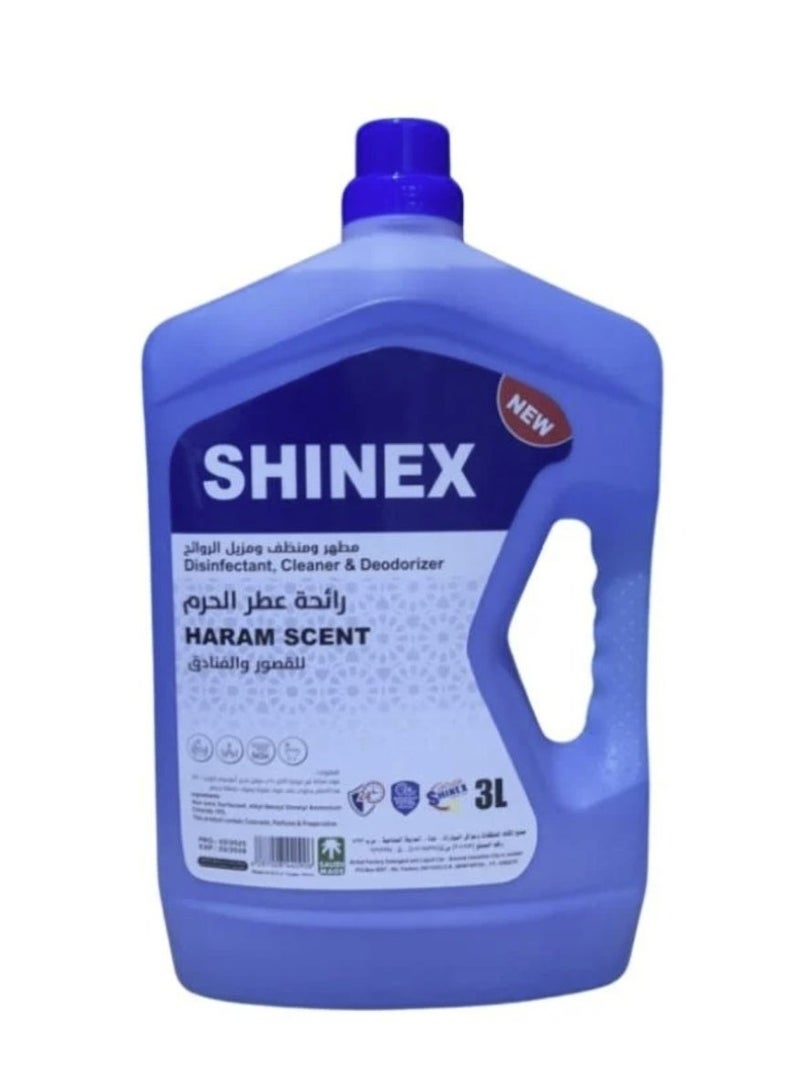 Shinex Disinfectant, Cleaner & Deodorizer, Haram Scent, 3L - Image 2