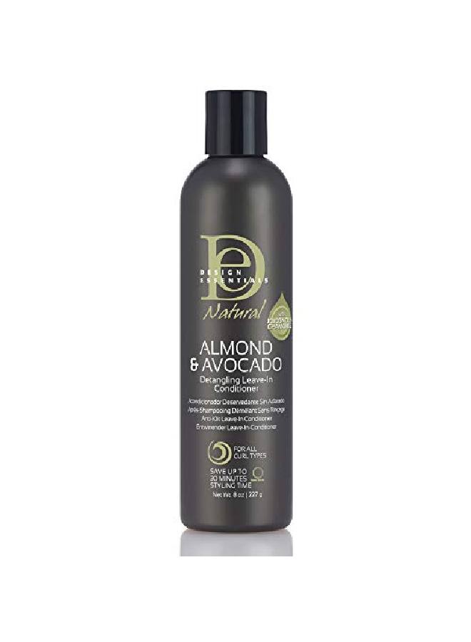 Design Essentials Moisturizing And Detangling Leave In Conditioner Almond And Avocado Collection 8 Ounces - Image 2