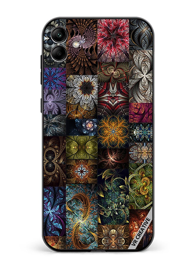 VR CREATIVE Protective Case Cover For Samsung Galaxy A04 30 Mind Blowing Pieces Of Algorithmic Fractal Art Design Multicolour - Image 1