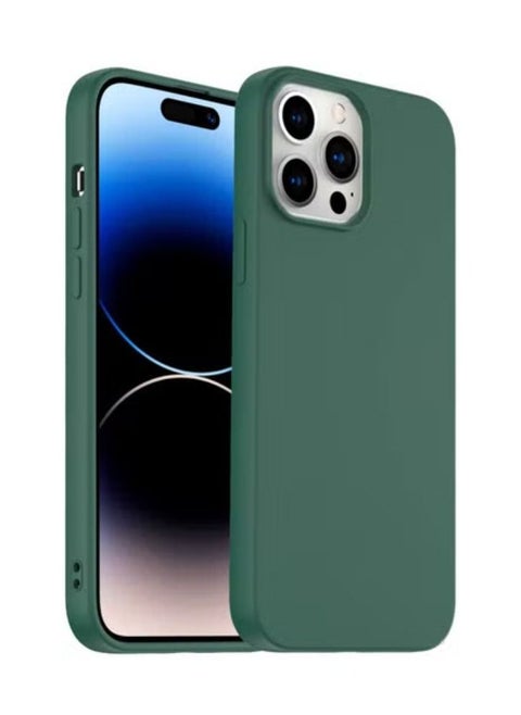 Specially Designed for iPhone 14 Pro, Silicone Slim Shock Resistant Case with Soft Scratch Resistant Microfiber Liner [Enhanced Camera Protection] 6.1