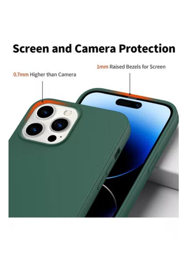 Generic - Specially Designed for iPhone 14 Pro, Silicone Slim Shock Resistant Case with Soft Scratch Resistant Microfiber Liner [Enhanced Camera Protection] 6.1 - Image 1