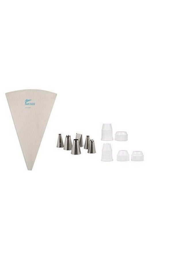 Ateco Cake Decorating Set Couplers Decorating Bag And Decorating Tubes  - Image 1