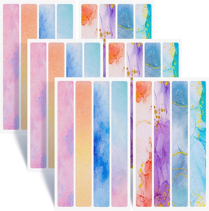 Chenkaiyang Non-Slip Bathtub Stickers, 24 PCS Anti-Slip Strips Safety Shower Stickers Waterproof Bathtub Treads Decals for Bathroom Kitchen Ladders Stairs Steps Pools Bathtub Shower Stairs Floors - Image 1