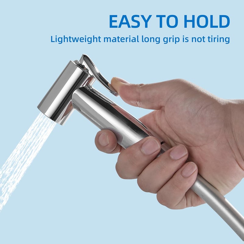 BRIMIX Chrome Handheld Bidet Sprayer - Image 3