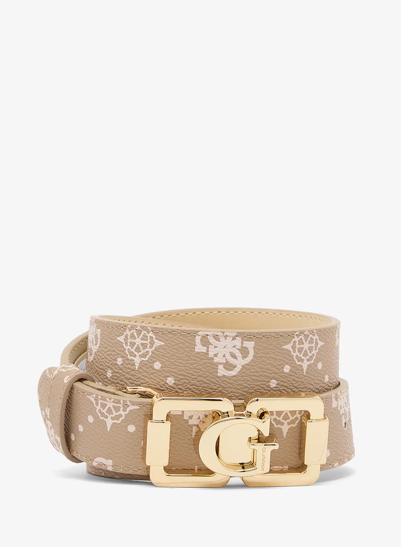 Emelie Logo Allocated Hole Belt