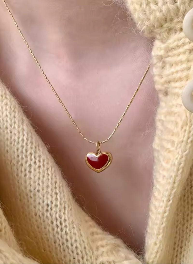 Jewelry 4You Elegant Stainless Steel Gold Plated Necklace For Women - Image 5