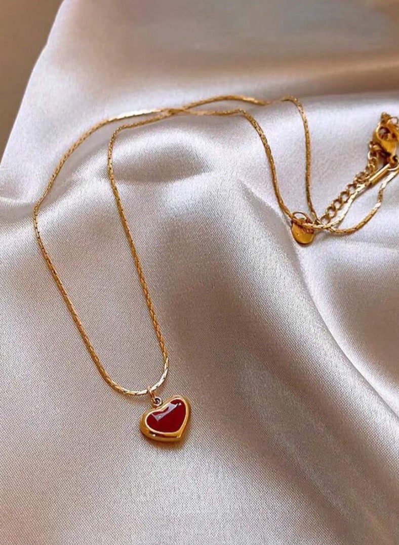 Jewelry 4You Elegant Stainless Steel Gold Plated Necklace For Women - Image 4