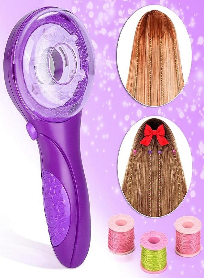 Automatic Hair Braider, Automatic Hair Braider for Children, DIY Braiding Hairstyle Tool with Hair Jewelry Beads, Braiding Aid Hair Braider for Girls - Image 4