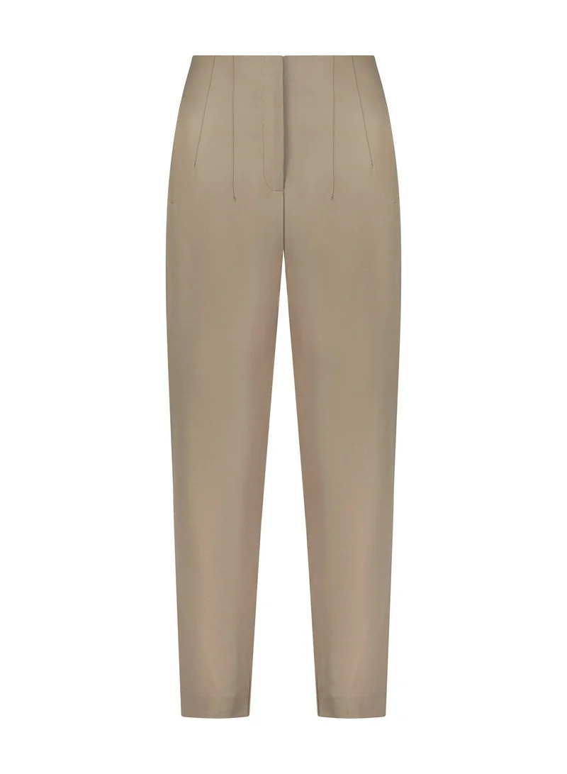 Lalele Tailored Pant in Beige