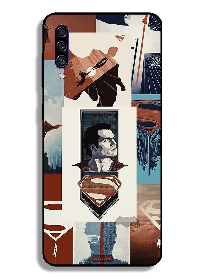 Tolwak Samsung Galaxy A50s Protective Case Cover Superman Art - Image 1